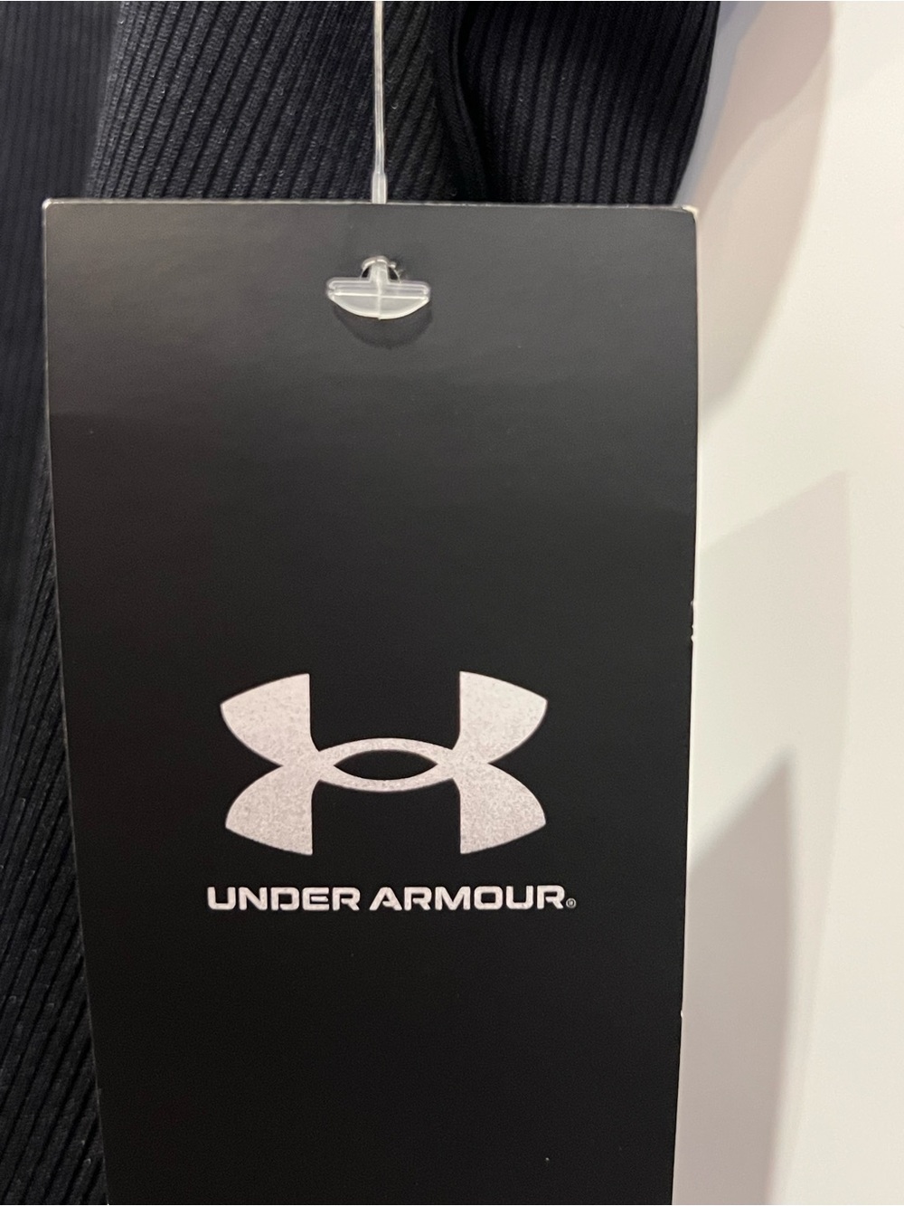 Under Armour Black Ribbed Tank NWT - Picture 4 of 4